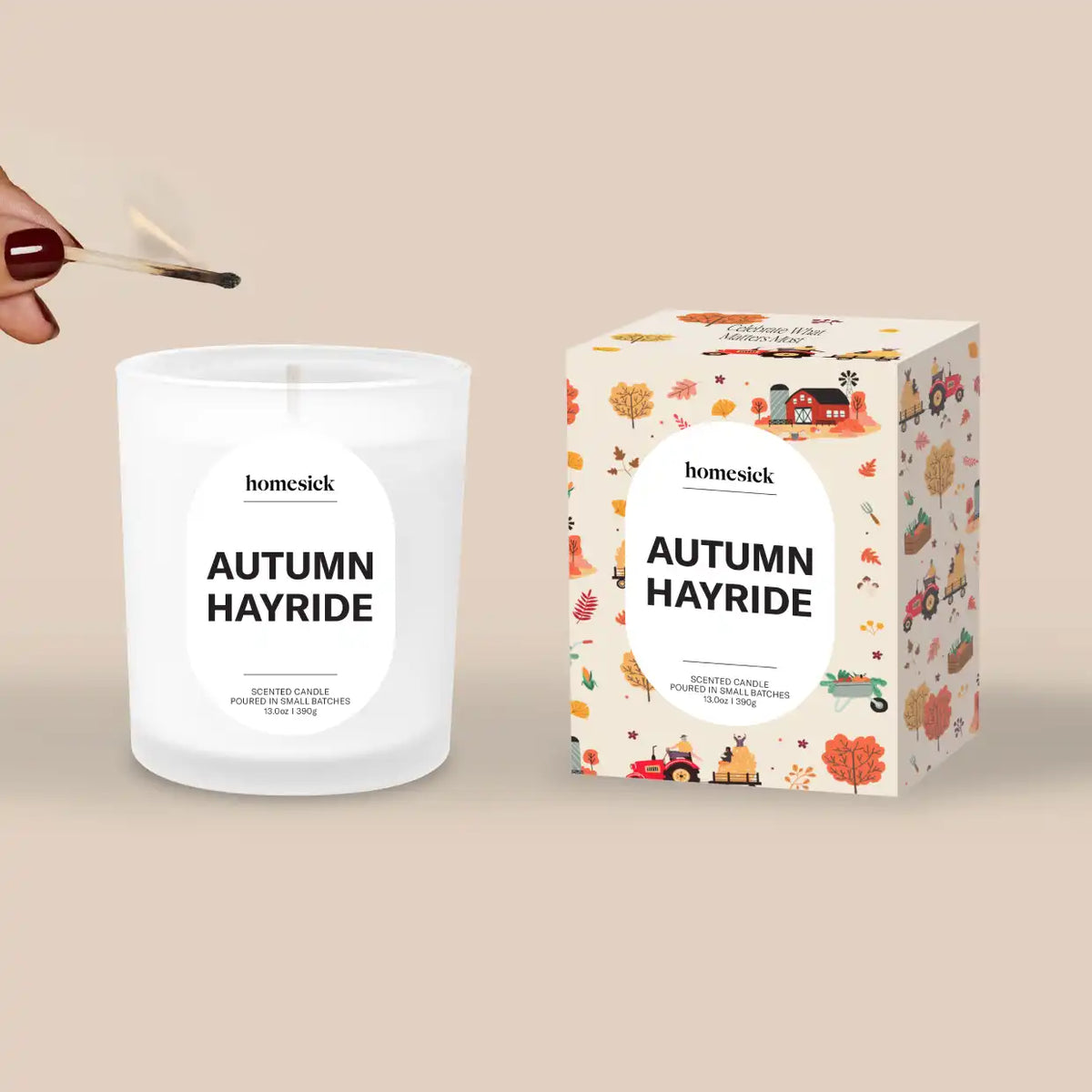 Autumn Hayride Candle