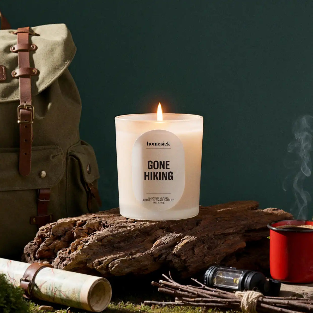 Gone Hiking Candle